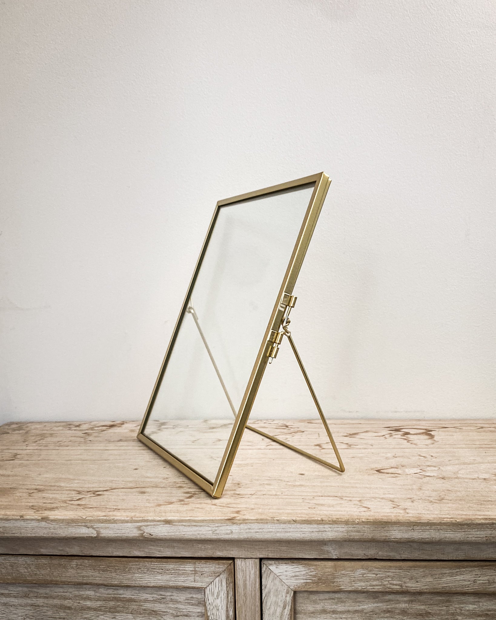 Gold Free Standing Photo Frame - Large