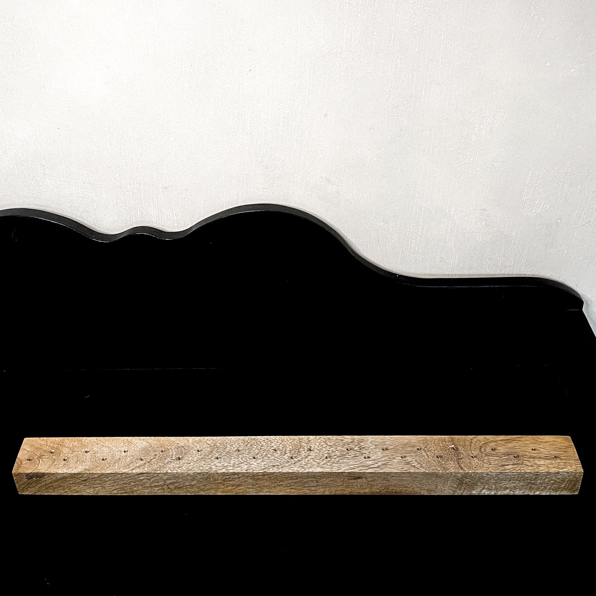 Mali Mango Wood Dried Flower Bar - Burnt Rust - Large