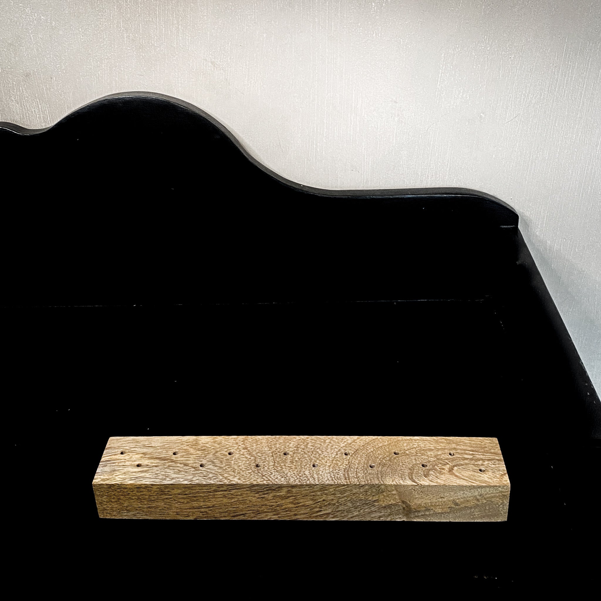 Mali Mango Wood Dried Flower Bar - Burgundy Mist - Small