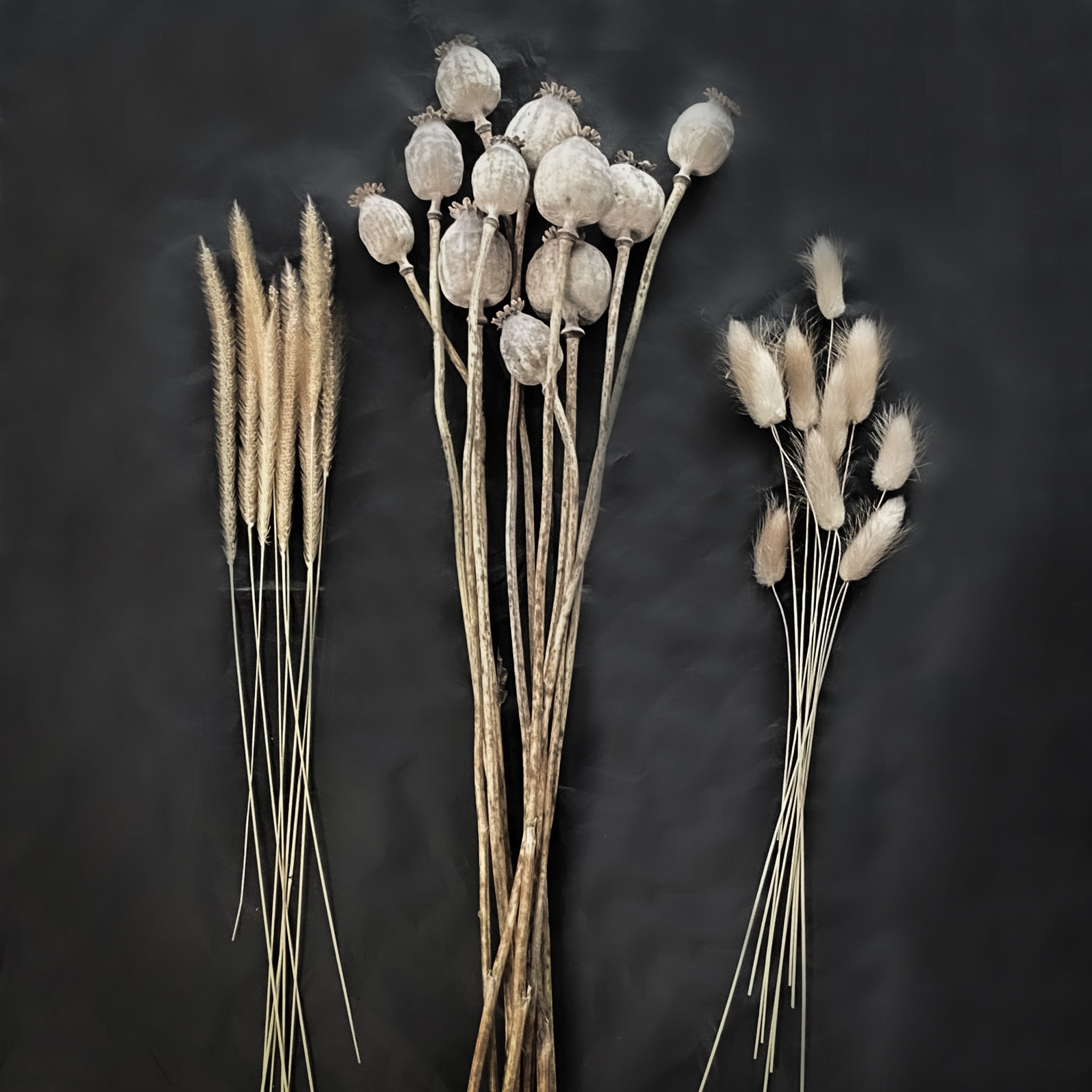 Dried Flower Bouquet - Natural Hessian