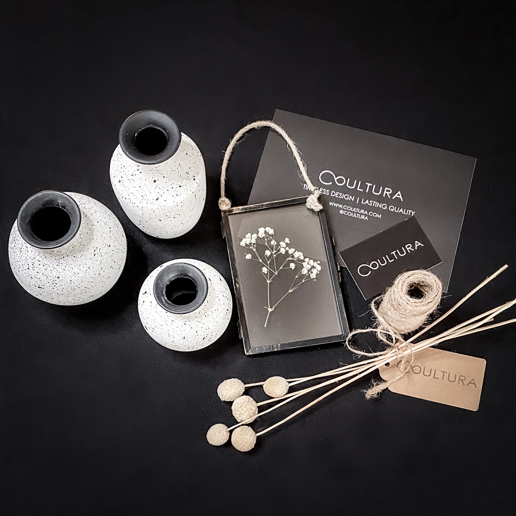 Dried Flower & Home Gift Set
