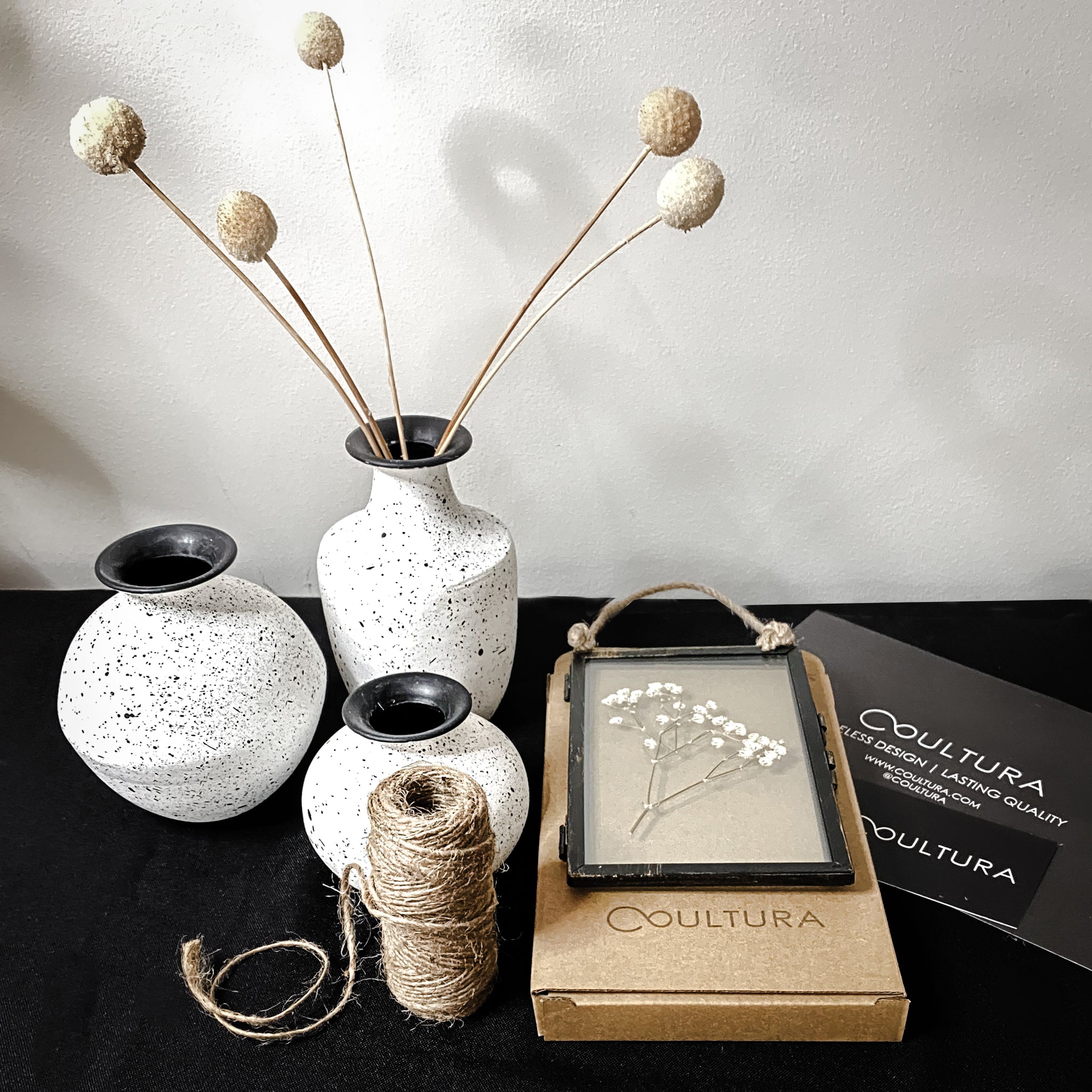 Dried Flower & Home Gift Set