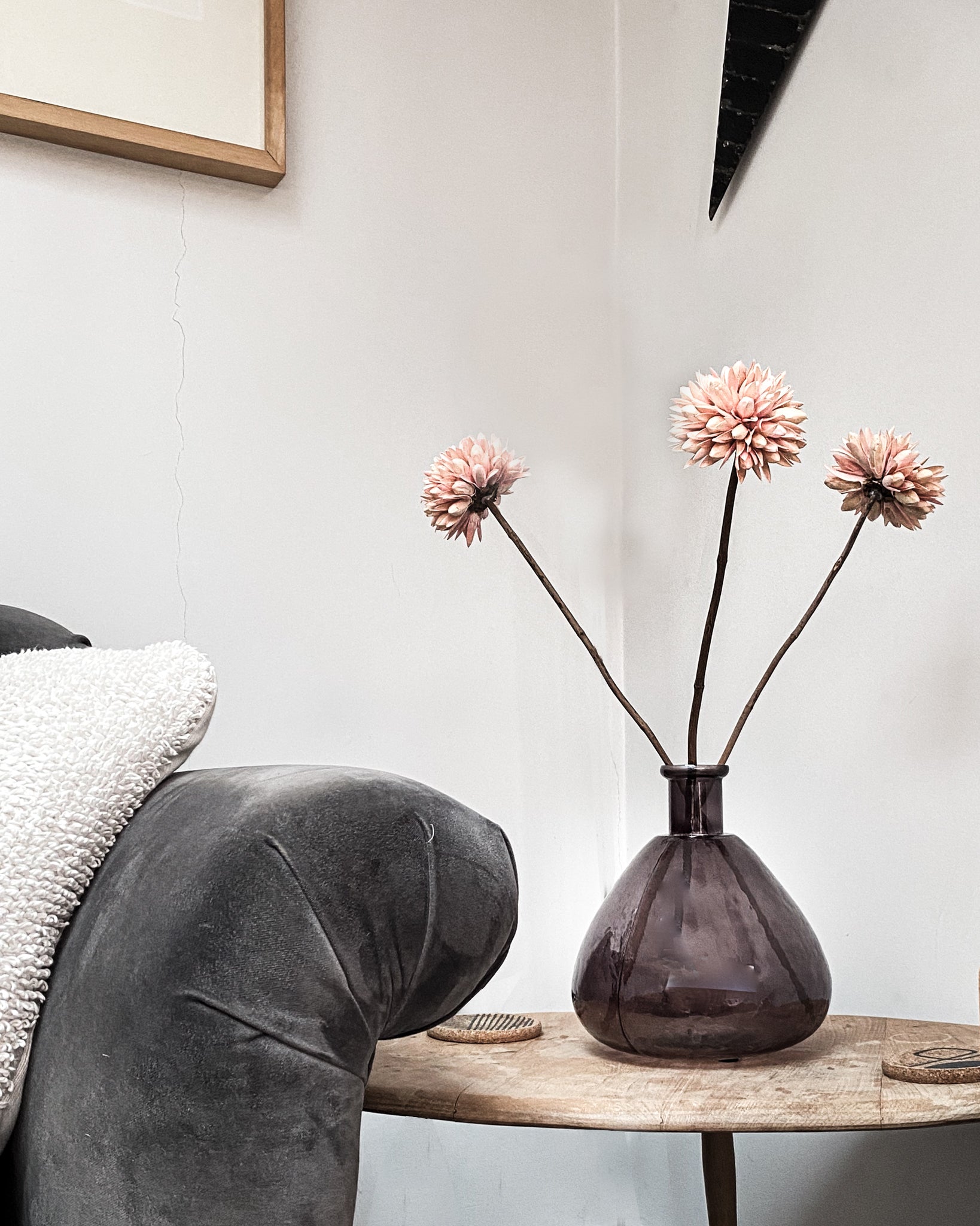 Dried Magnolia Seedflowers - Blush Pink