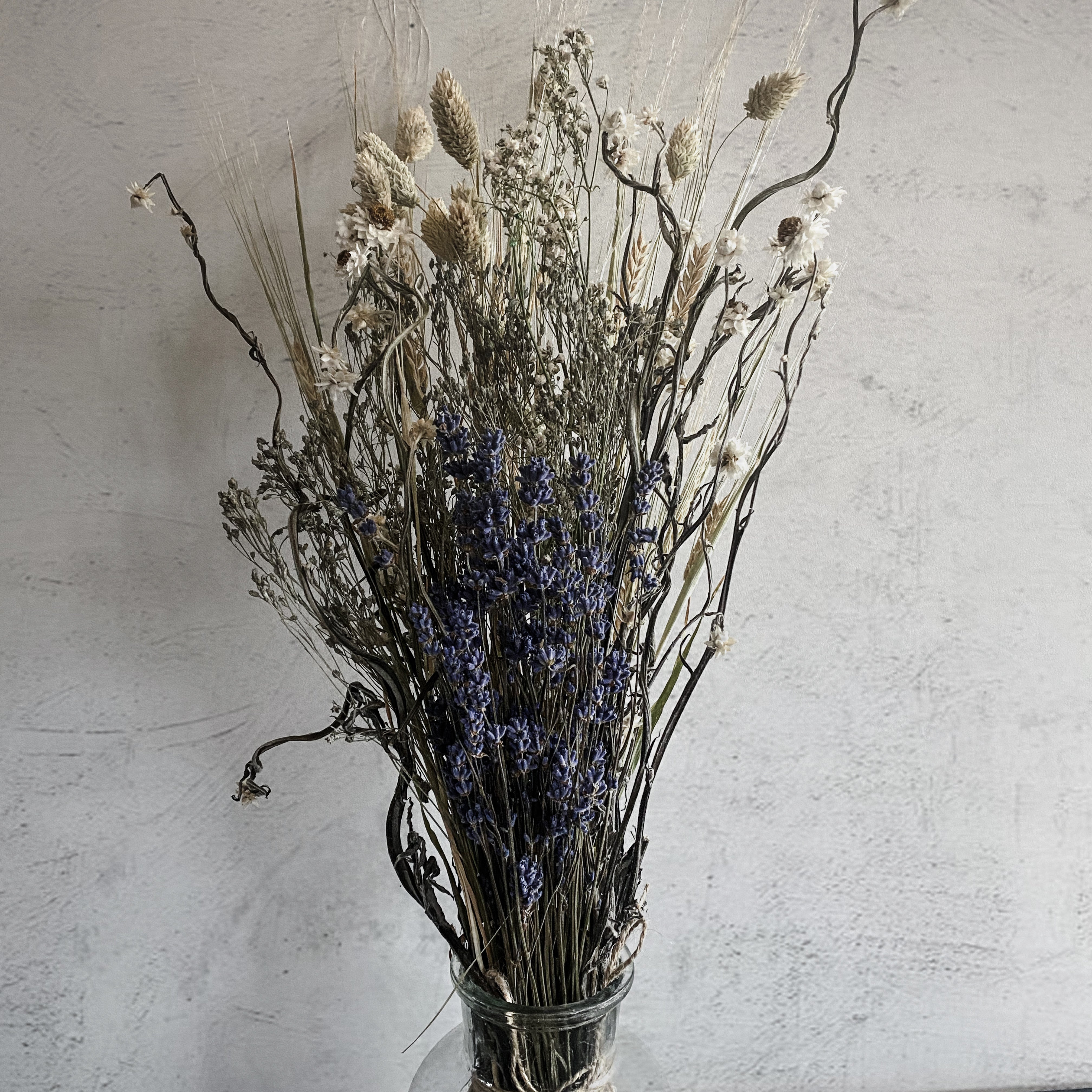 Dried Flower Bouquet: Dried Lavender & Wild Grasses
