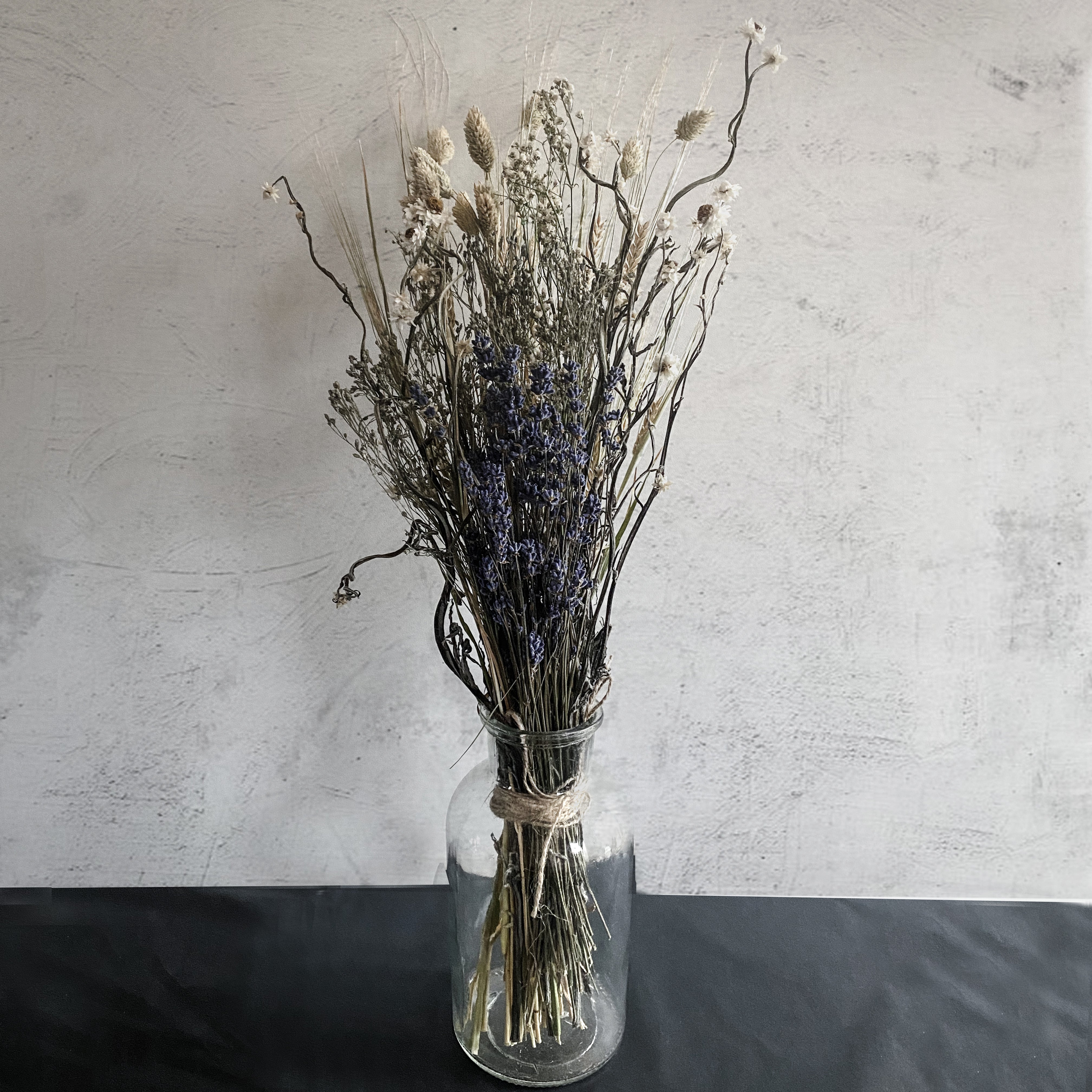 Dried Flower Bouquet: Dried Lavender & Wild Grasses