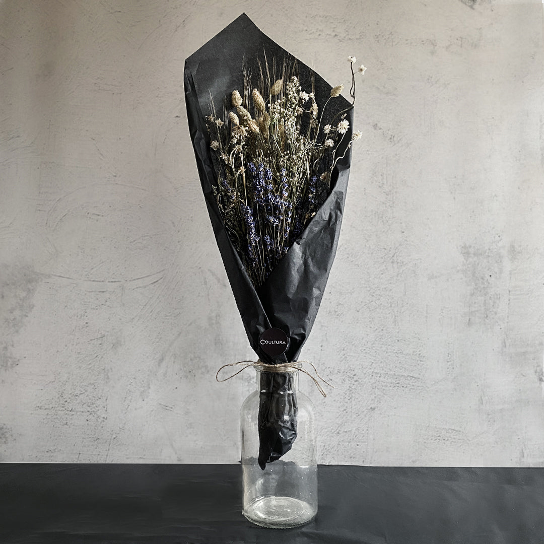 Dried Flower Bouquet: Dried Lavender & Wild Grasses