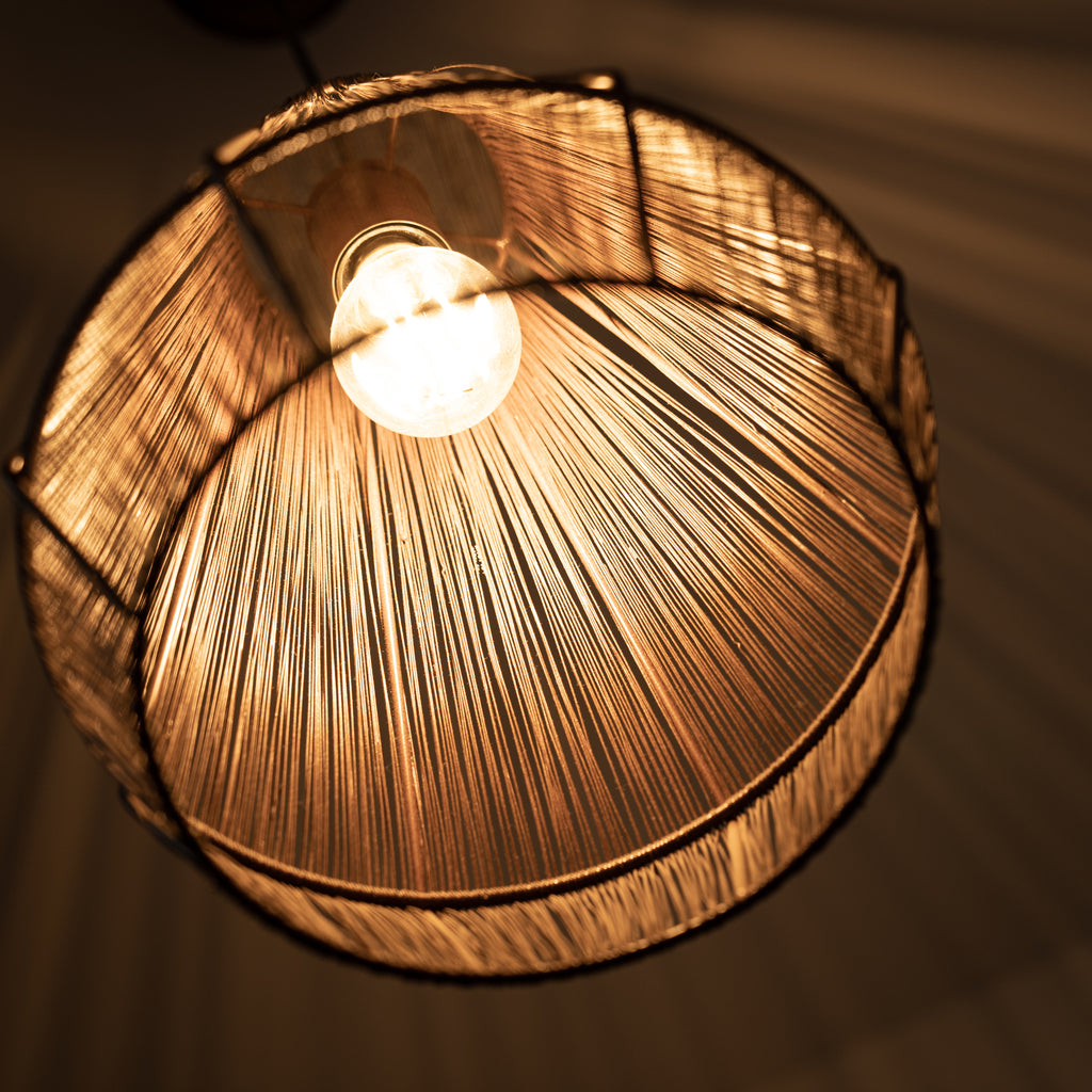 rustic copper pendant light