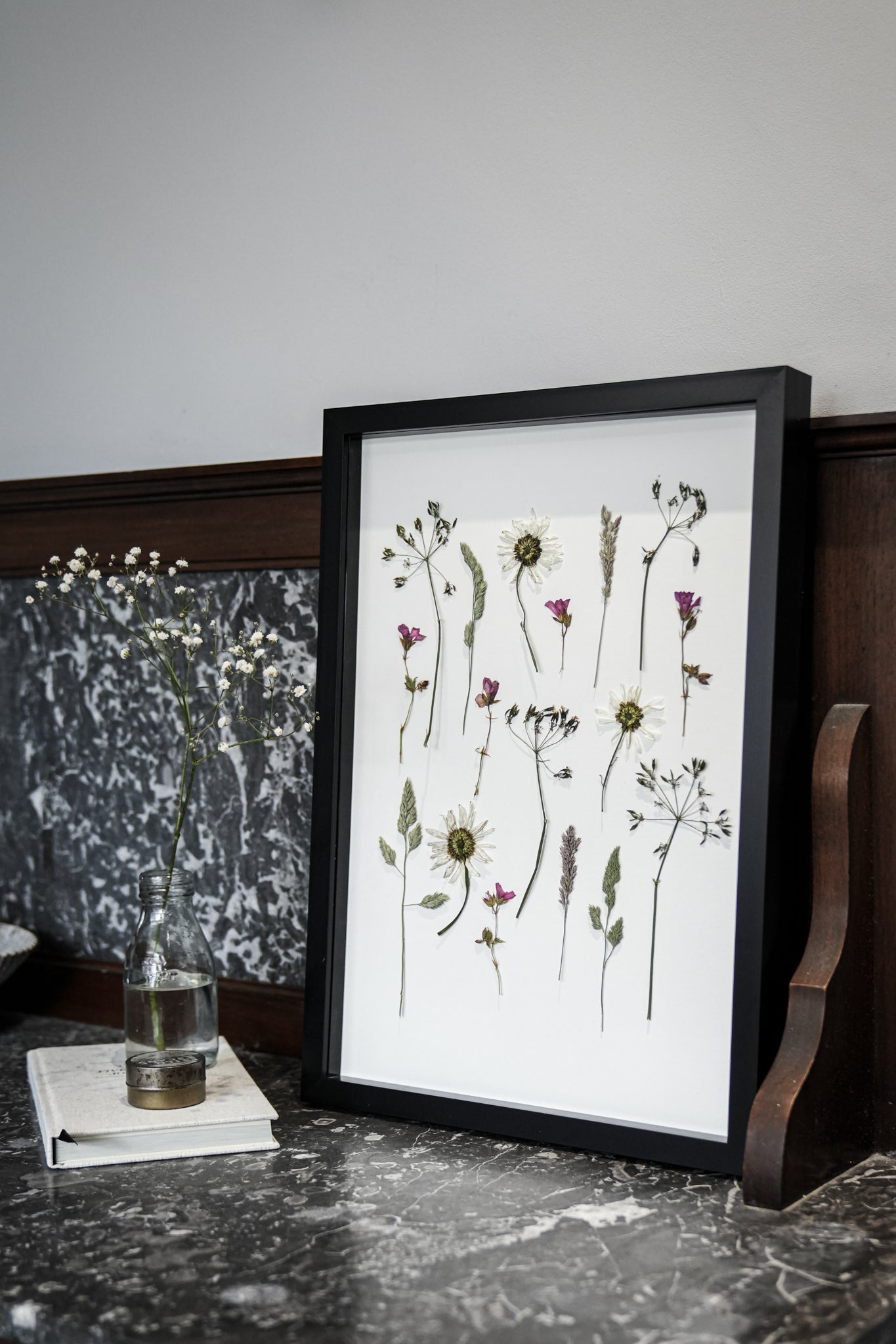 Pressed Meadow – Large Pressed Flower Frame