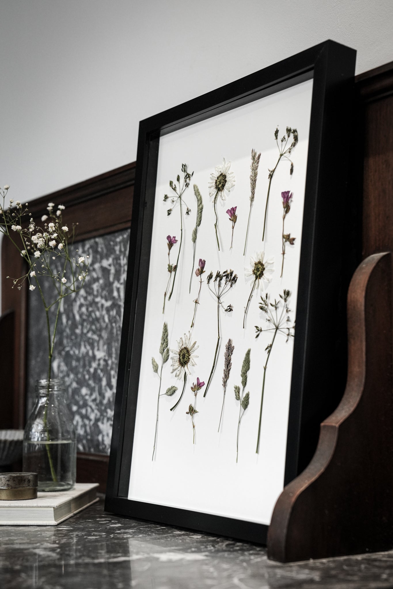 Pressed Meadow – Large Pressed Flower Frame