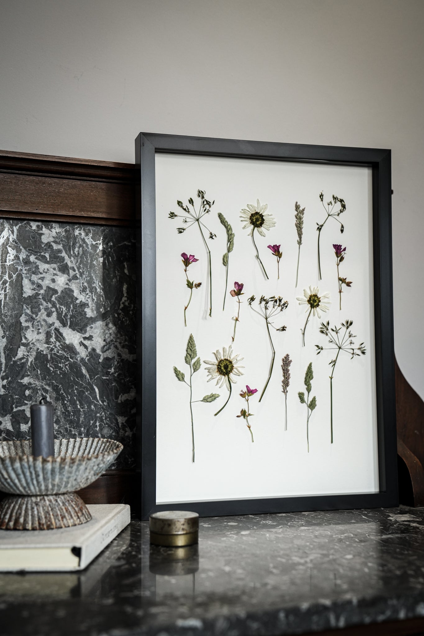 Pressed Meadow – Large Pressed Flower Frame