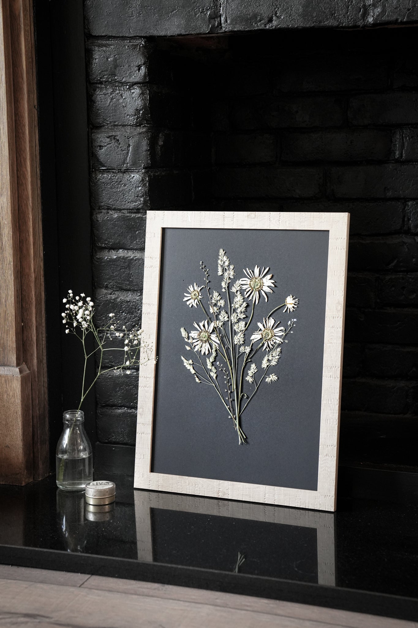 Golden Hour  – Large Pressed Flower Frame
