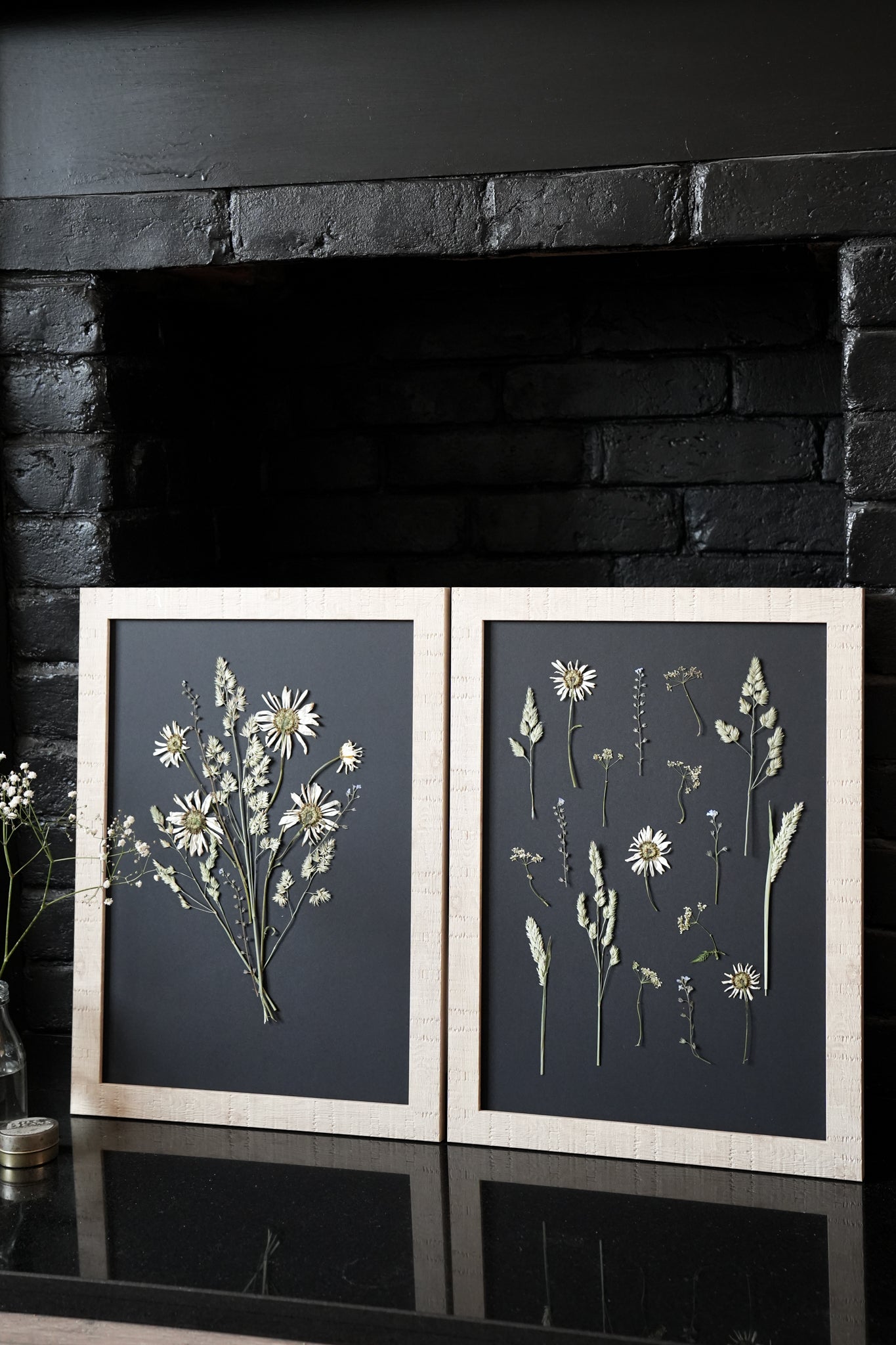 Golden Hour  – Large Pressed Flower Frame