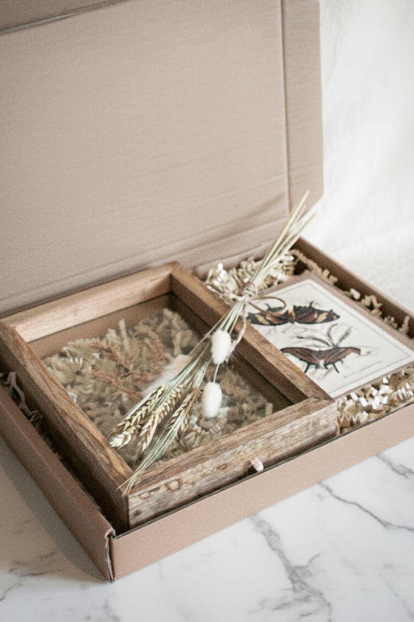 Luxury Botanical Dried Flower & Home Gift Set
